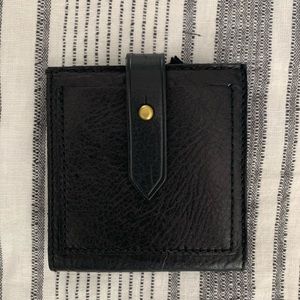 Madewell Black Bi.Fold Wallet
